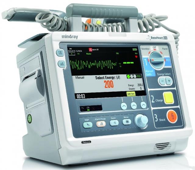 "جهاز صدمات كهربائية (AED) ميندراى – Defibrillator AED Model Mindray BeneHeart D3 "