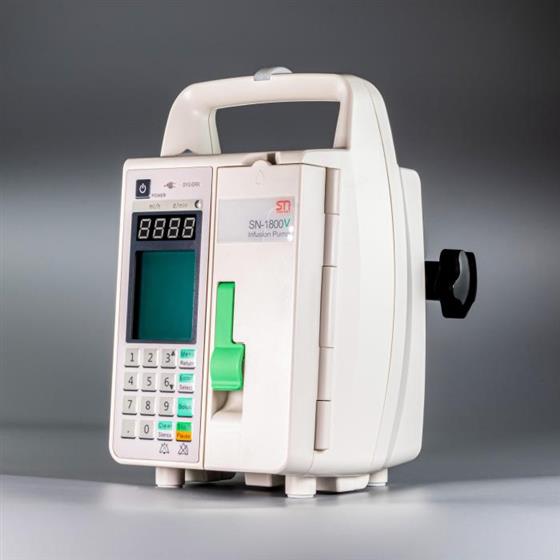 "مضخة محاليل ماركة سينوميد Infusion pump SN-1800v "