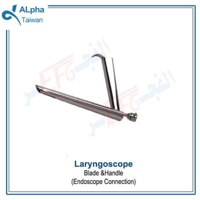 "لارنج سكوب فتحة عدسةLaryngoscope Tube(L) for endoscope "