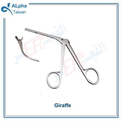 "جيراف Sinus Tissus Forceps(forth&Back 70˚)as normal working length 110mm "